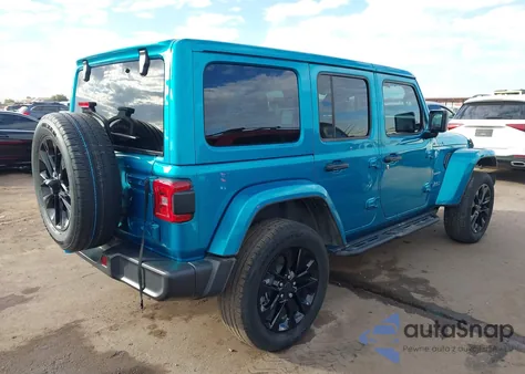 2024 Jeep Wrangler 4Xe Sahara 4Xe from USA, damaged, VIN 1C4RJXP64RW191584